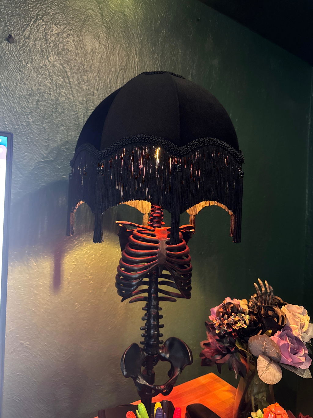 Baroque Skeleton Lamp - Urszula Edition by The Blackened Teeth