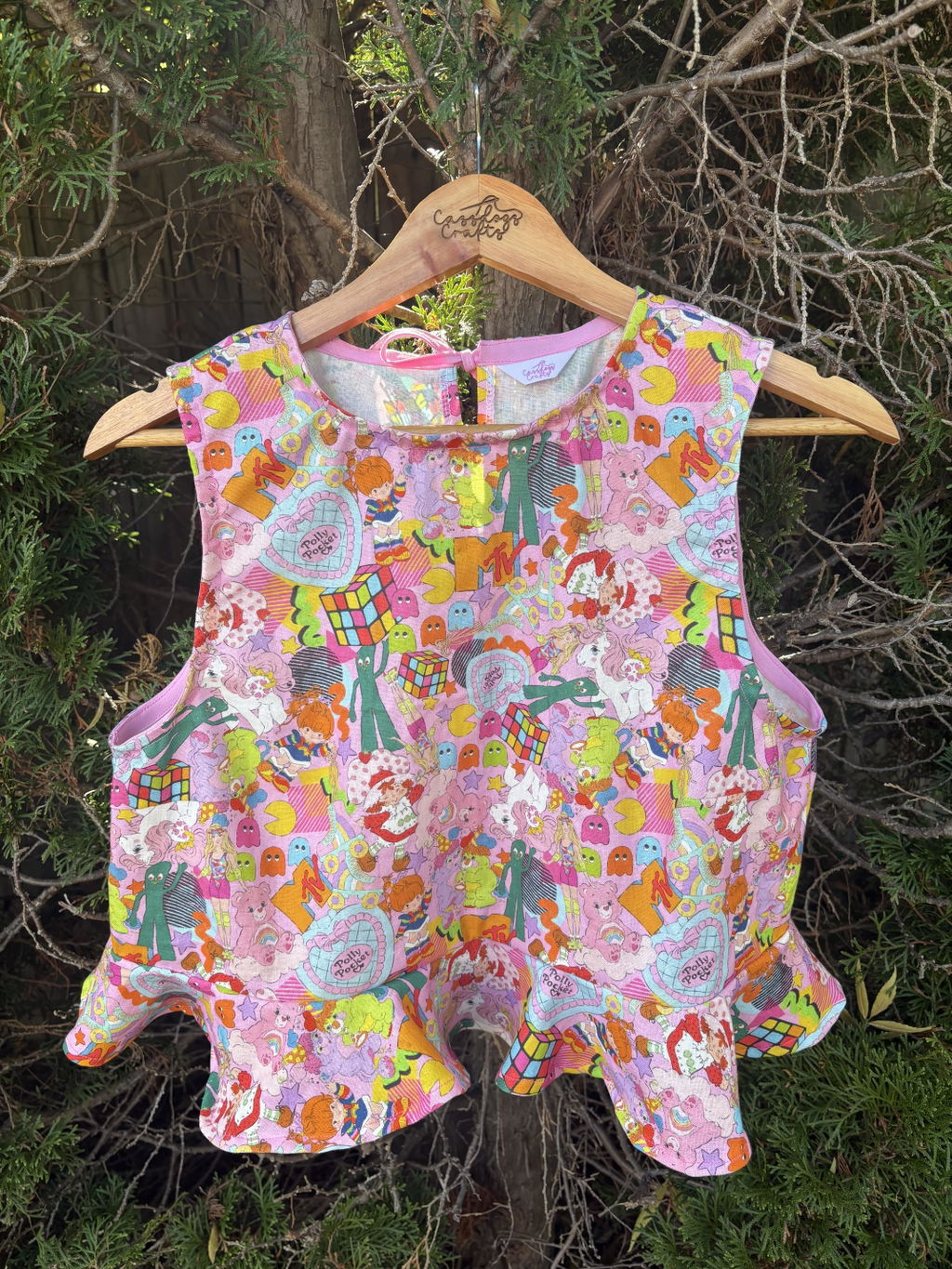 80s Mash Up (Pink) Preorder Fabric