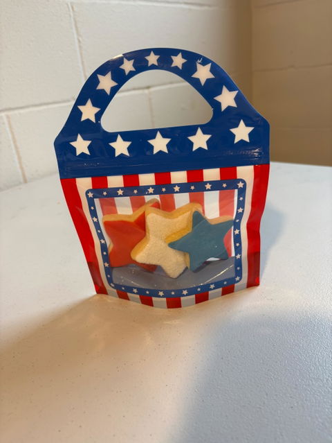 Stars and Stripes Cookie Bag