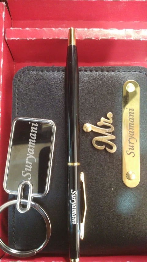 Men's Wallet Combo - Wallet + Keychain + Pen