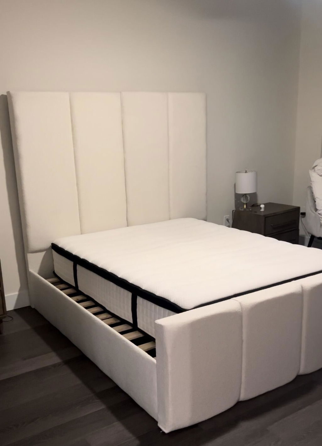 Cascade Paneled Luxury  Bed - Customized