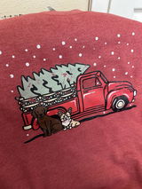PICK MULTIPLE DOGS Holiday Truck Crewneck