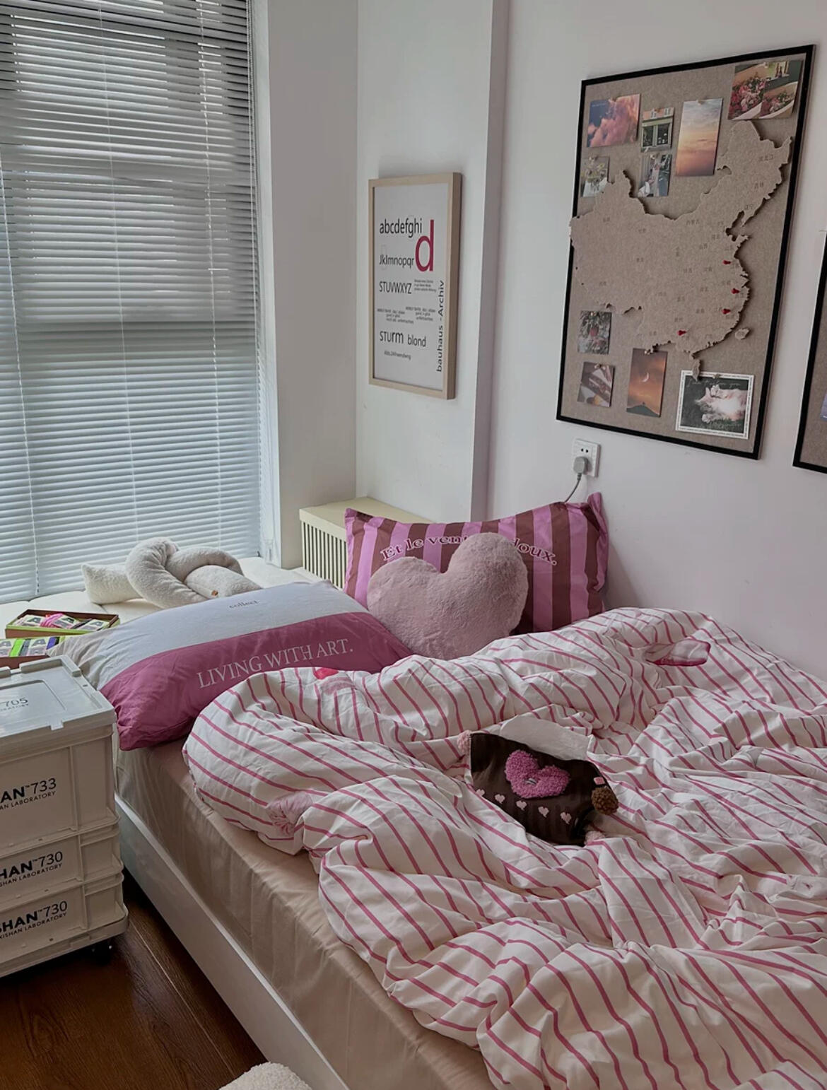 Rose Girl Bedding Set, customer photo