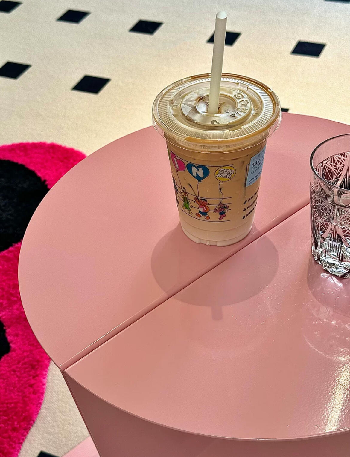 Pink Coffee Table, customer photo