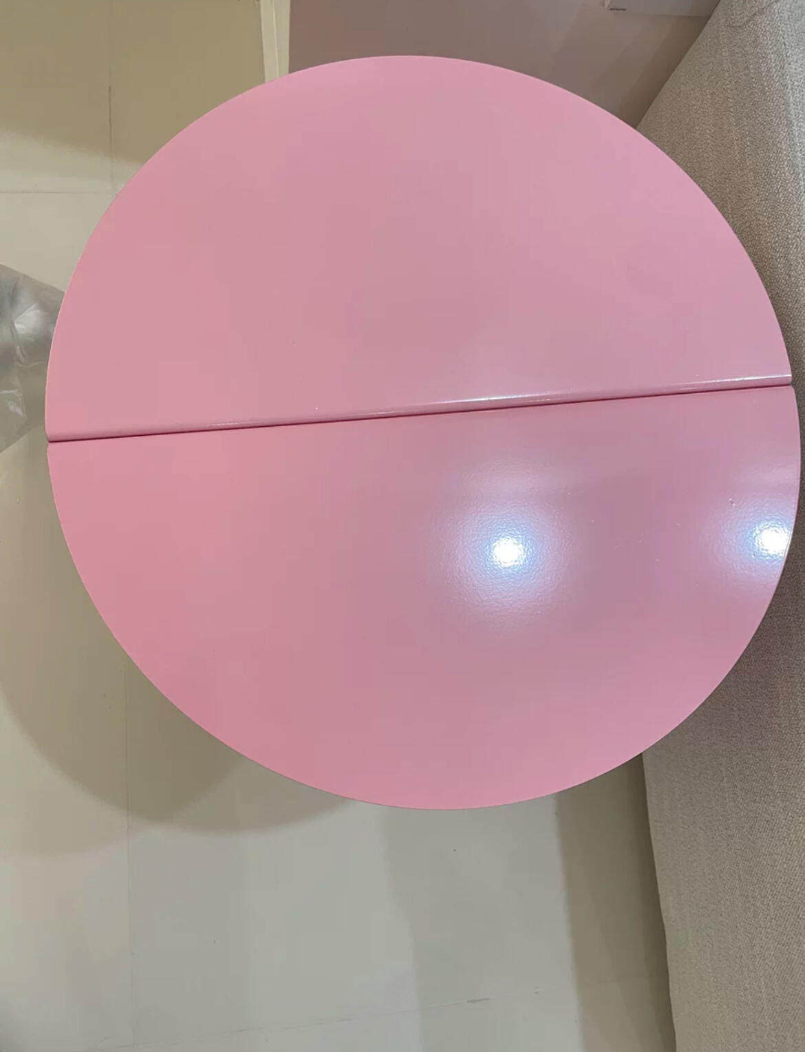 Pink Coffee Table, customer photo