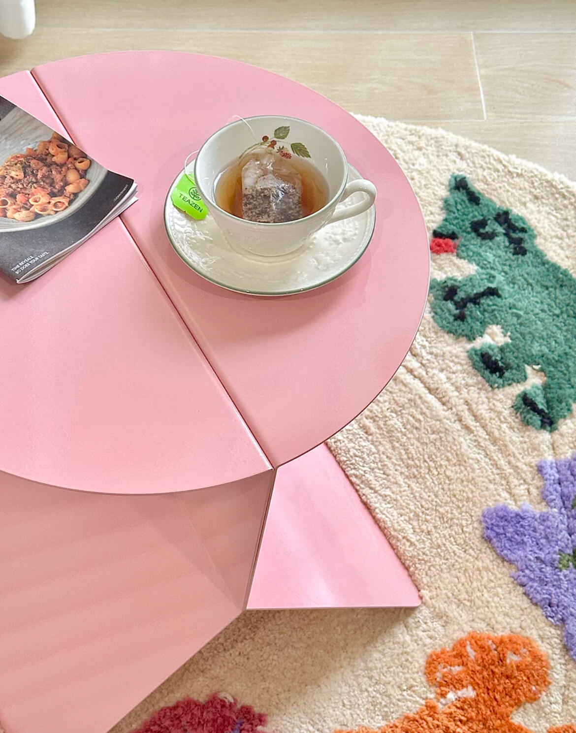 Pink Coffee Table, customer photo