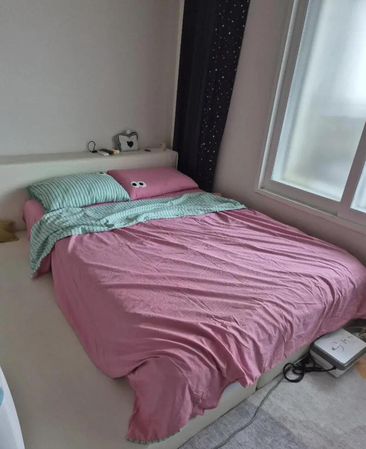 Big Eyes Bedding Set, customer photo