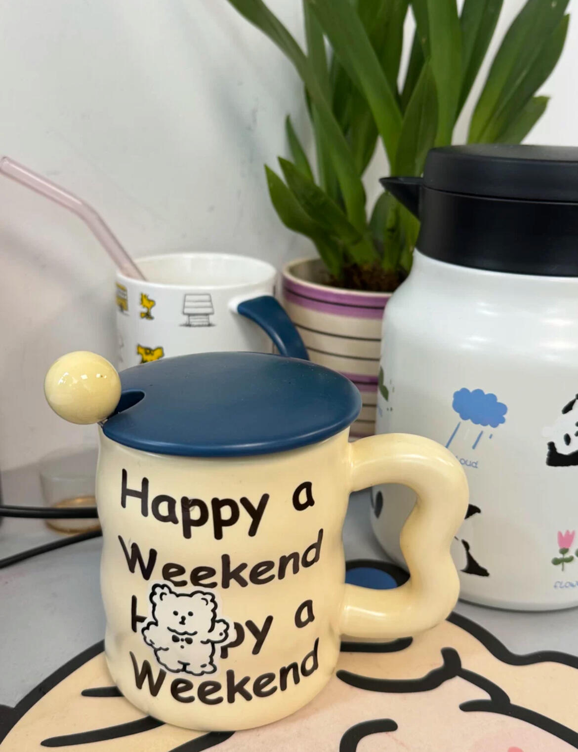Cute Bear Mug, customer photo