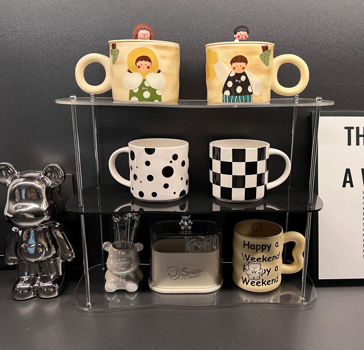 Cute Bear Mug, customer photo