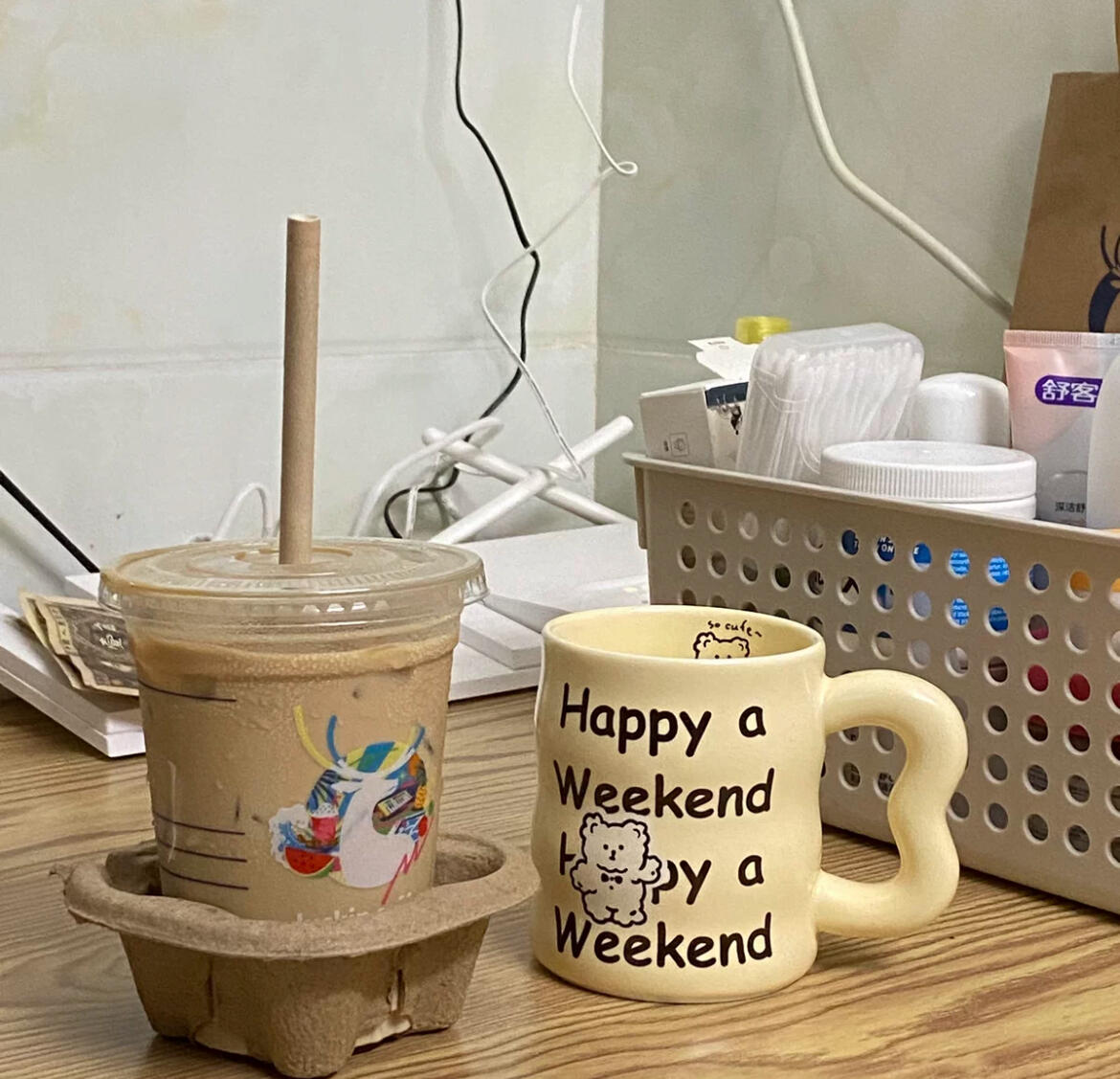 Cute Bear Mug, customer photo