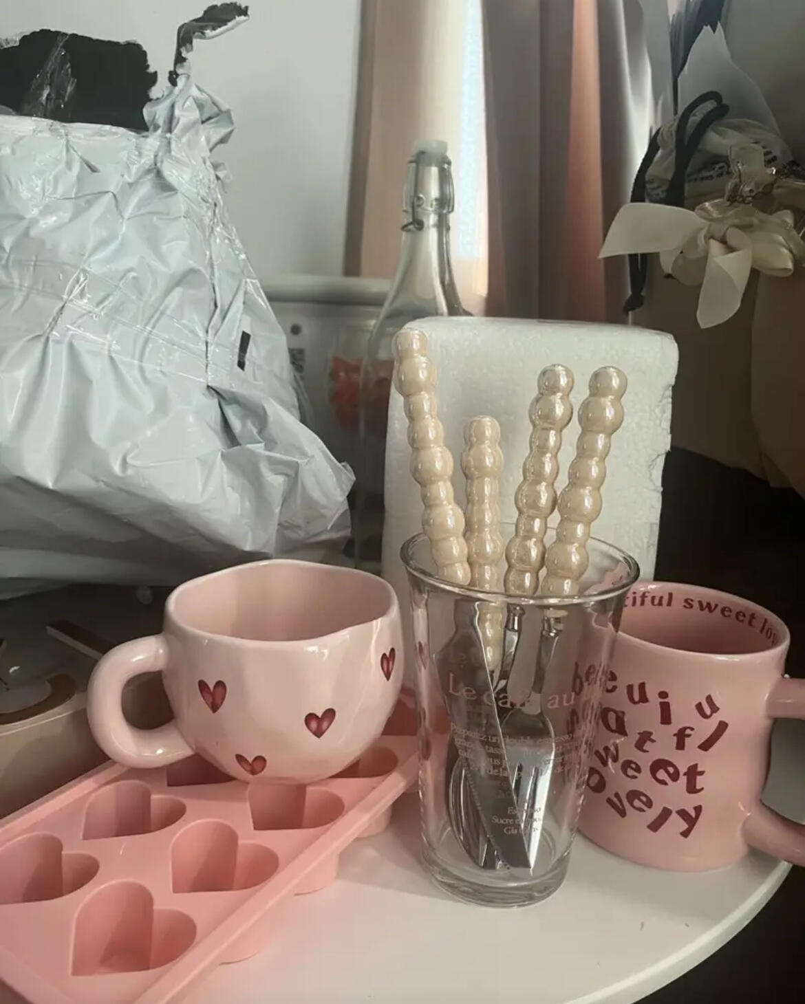Aesthetic Ceramic Mug, customer photo