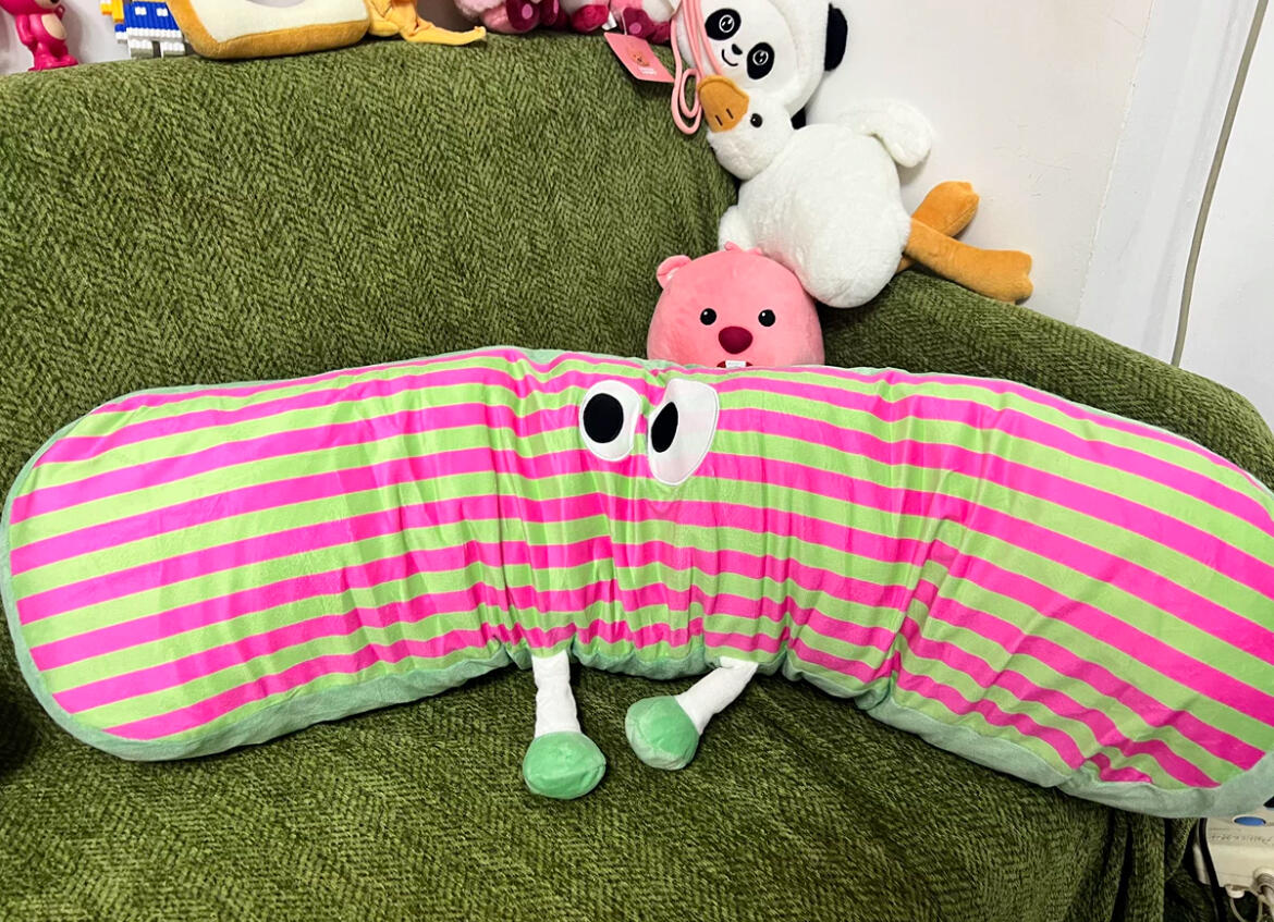 Long Pillow with Eyes, customer photo