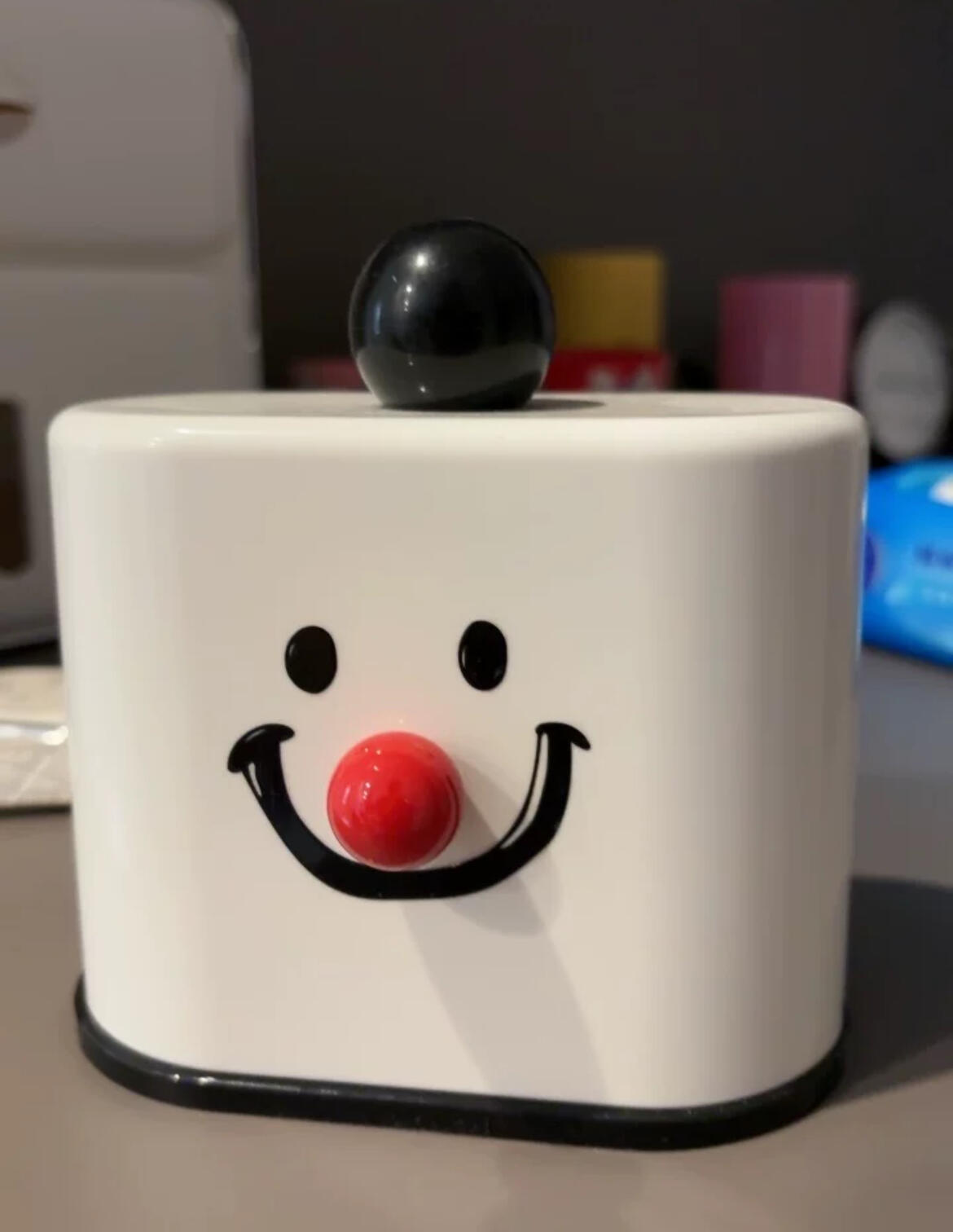 Smile Acrylic Makeup Storage Box, customer photo