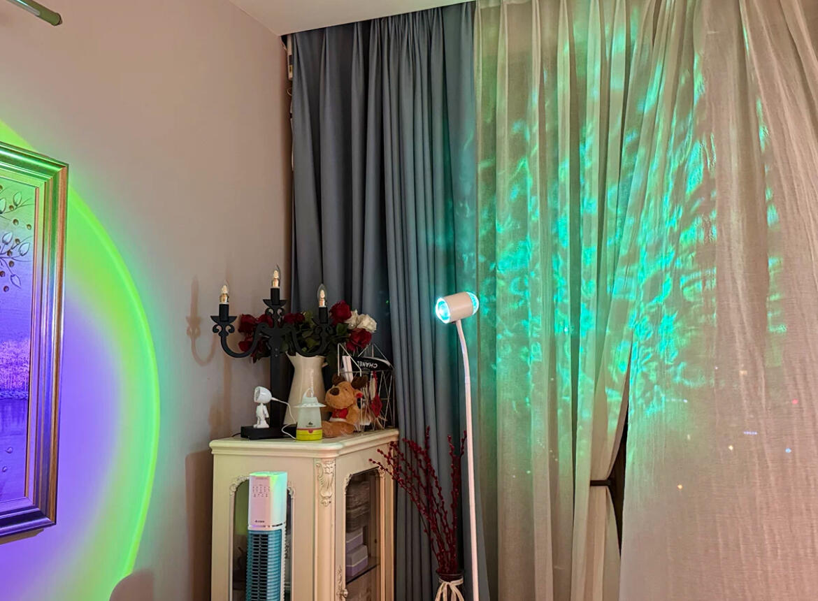 Sunset Light Projection Lamp, customer photo