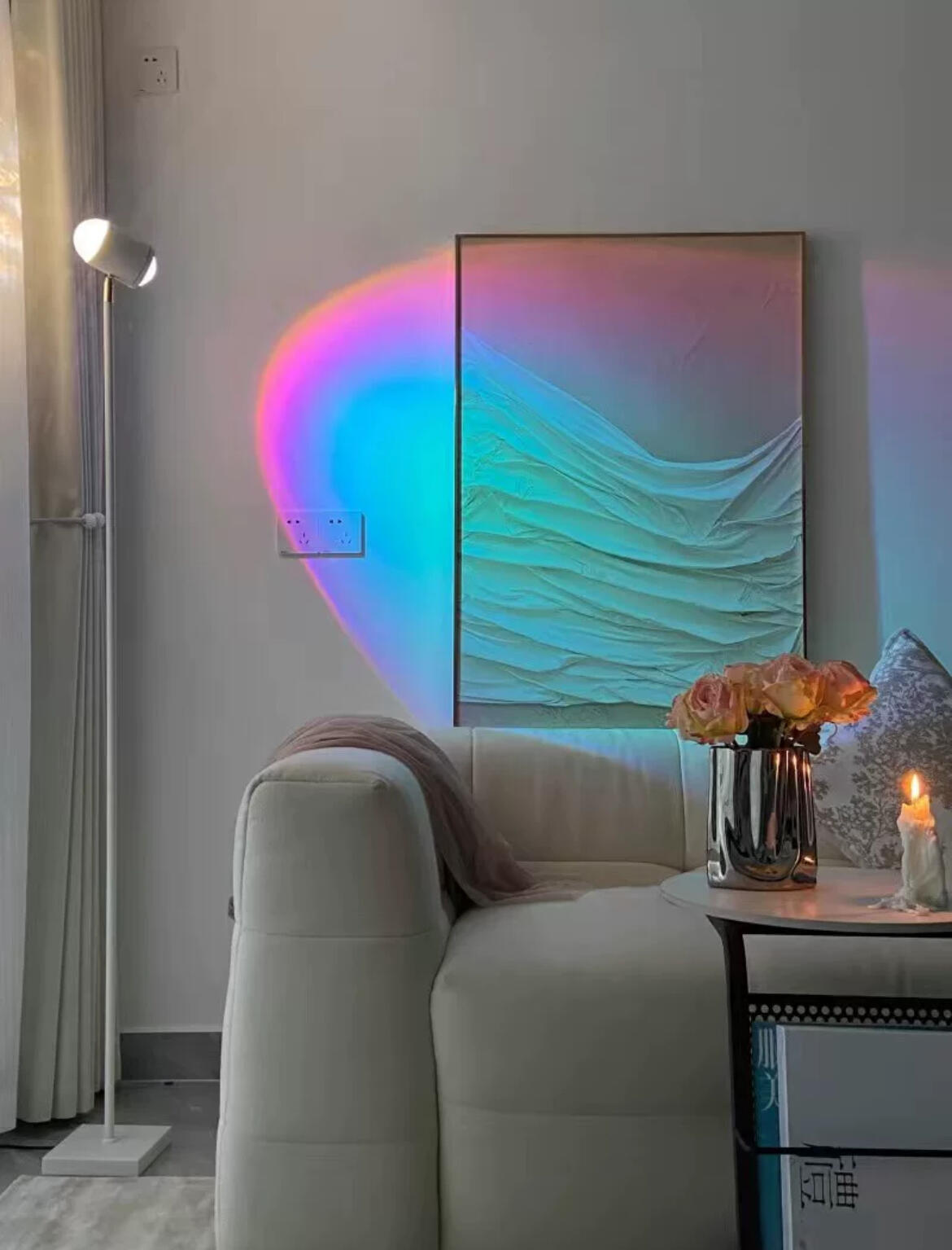 Sunset Light Projection Lamp, customer photo