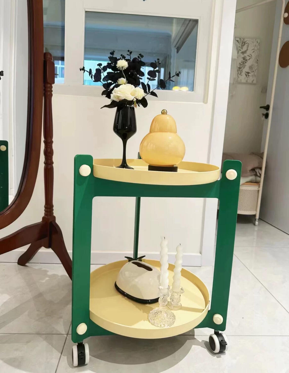 Mobile Coffee Table, customer photo
