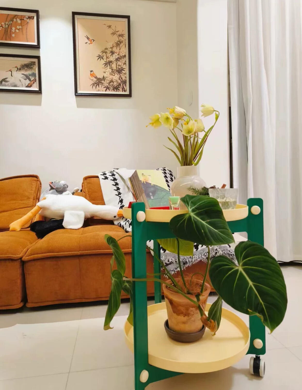 Mobile Coffee Table, customer photo