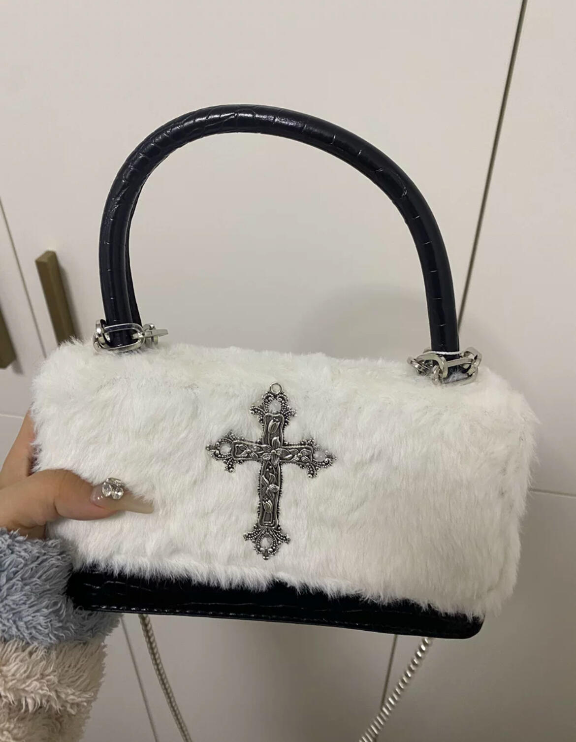 Y2K Gothic Handbag, customer photo