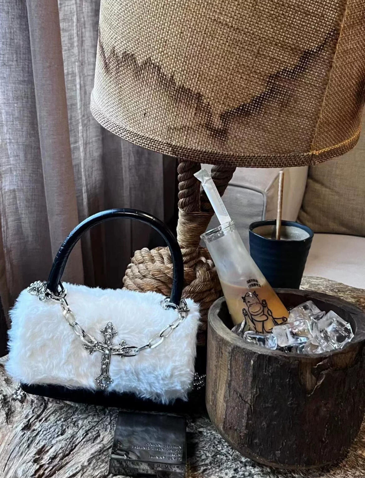 Y2K Gothic Handbag, customer photo