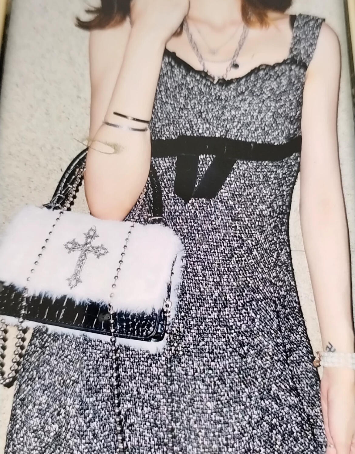Y2K Gothic Handbag, customer photo