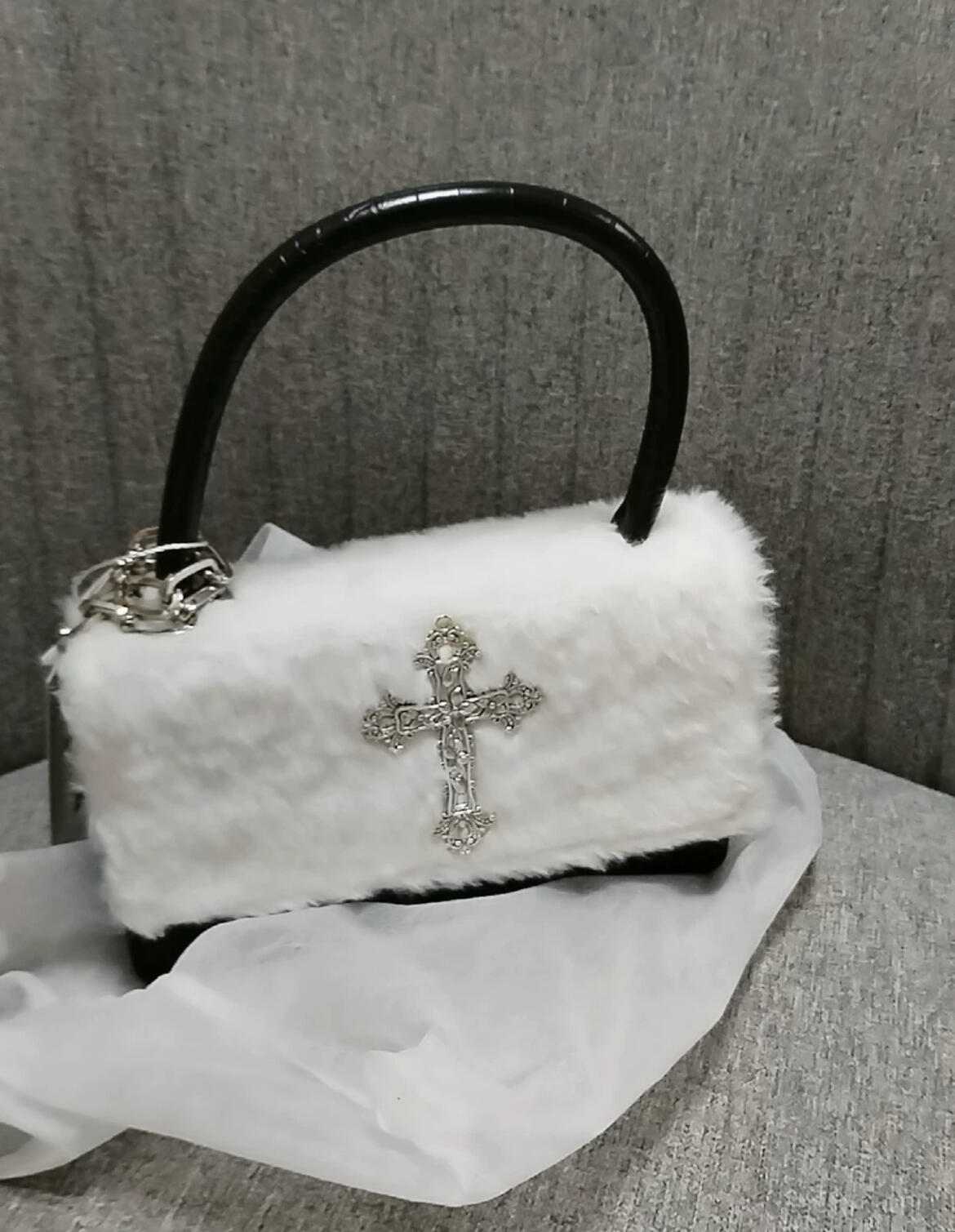 Y2K Gothic Handbag, customer photo