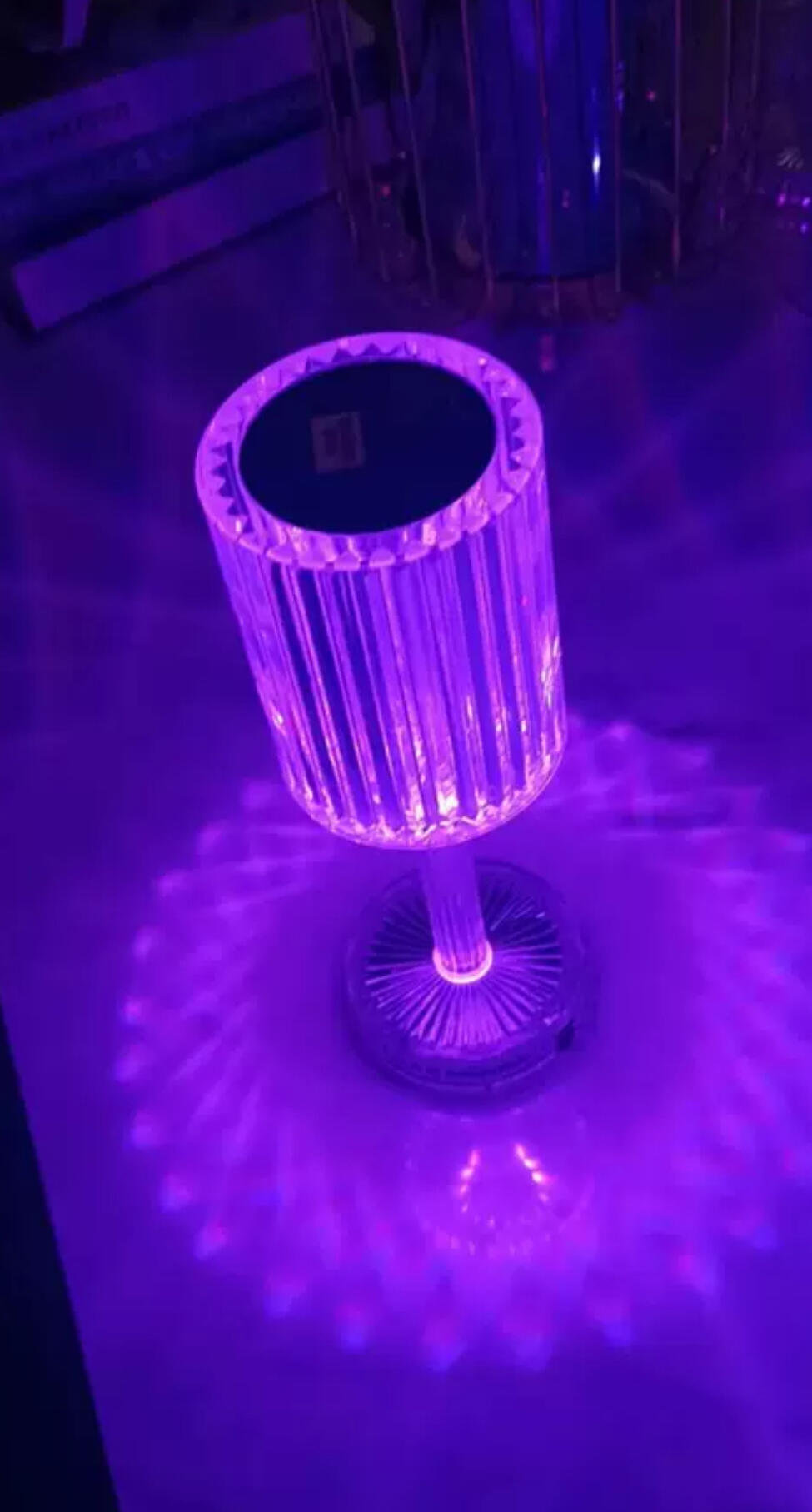 LED Crystal Table Lamp, customer photo