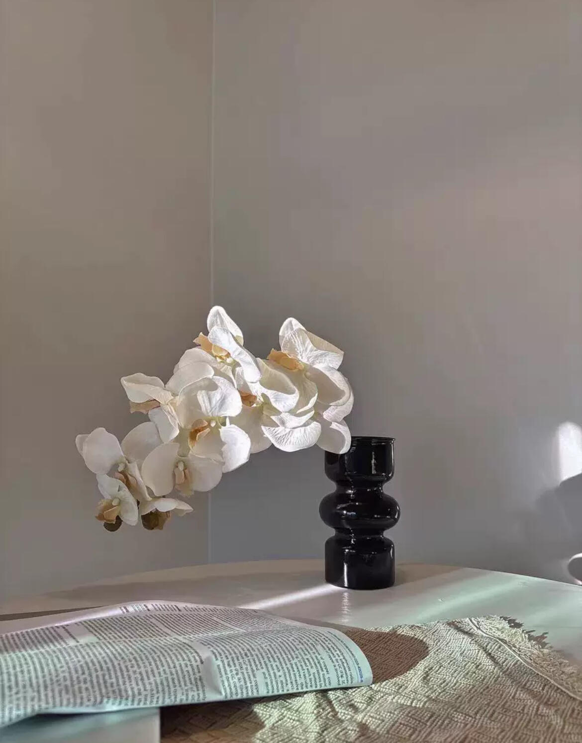 Pink Glass Vase, customer photo