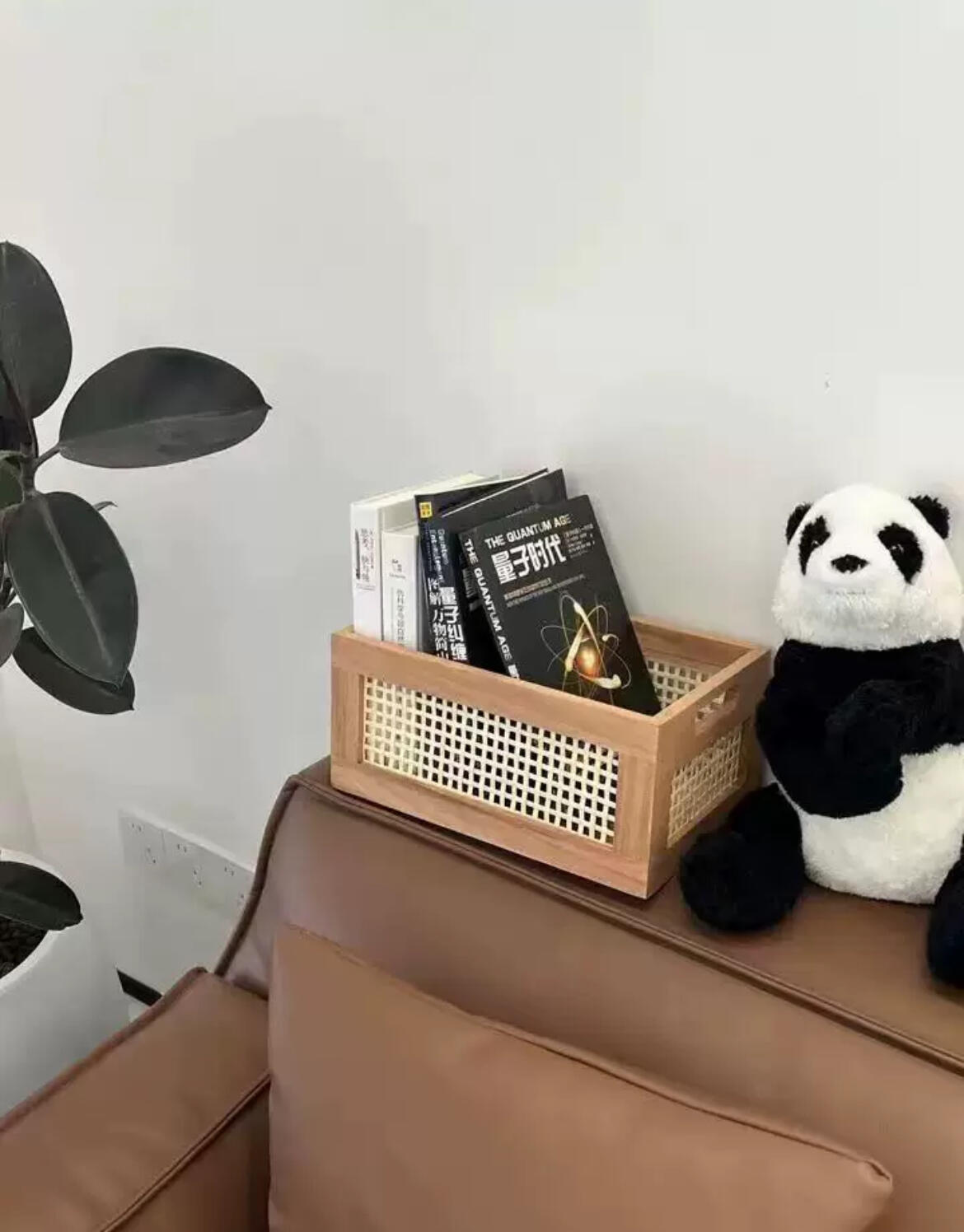 Retro Wood Storage Box, customer photo