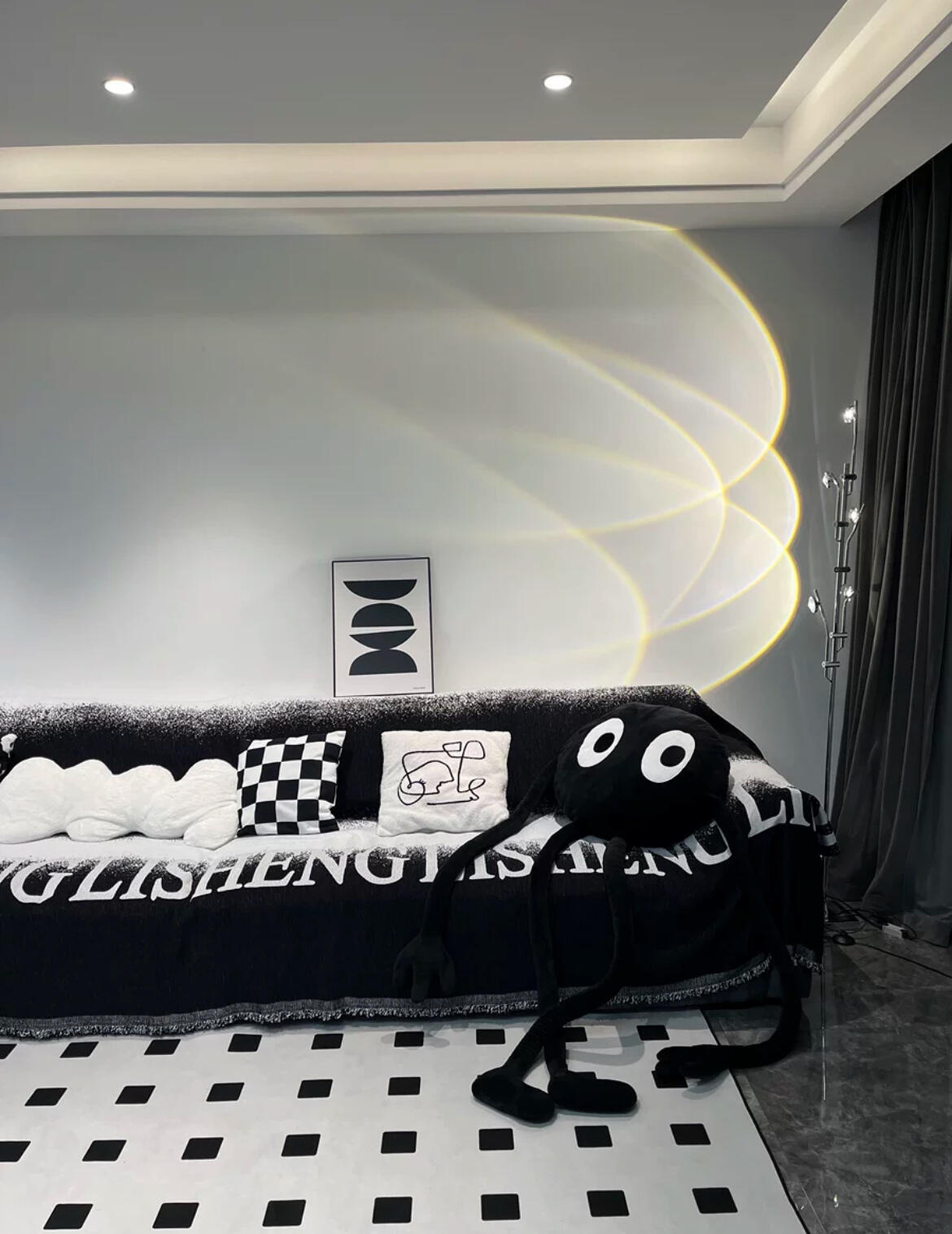 Sunset Projector Floor Lamp, customer photo