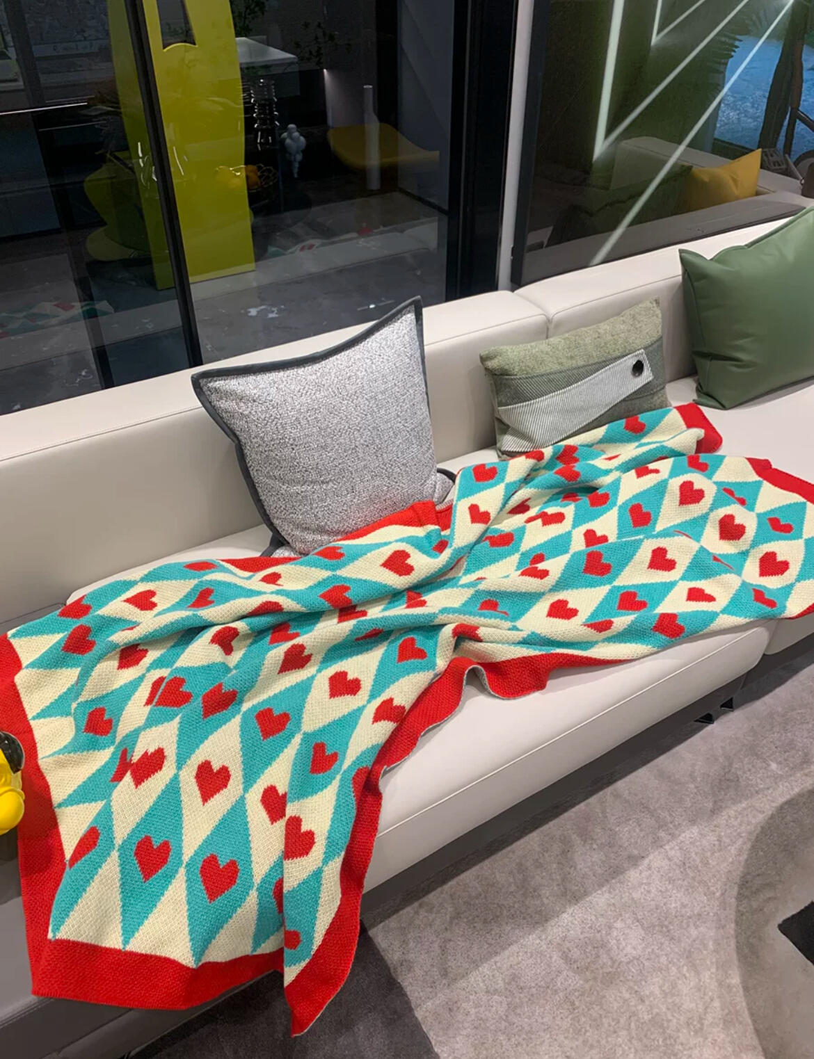 Romantic Nordic Blanket, customer photo