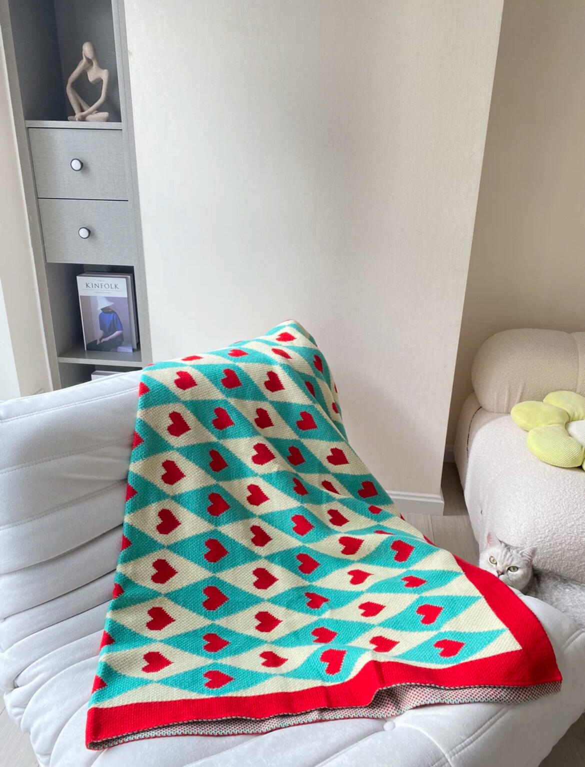 Romantic Nordic Blanket, customer photo