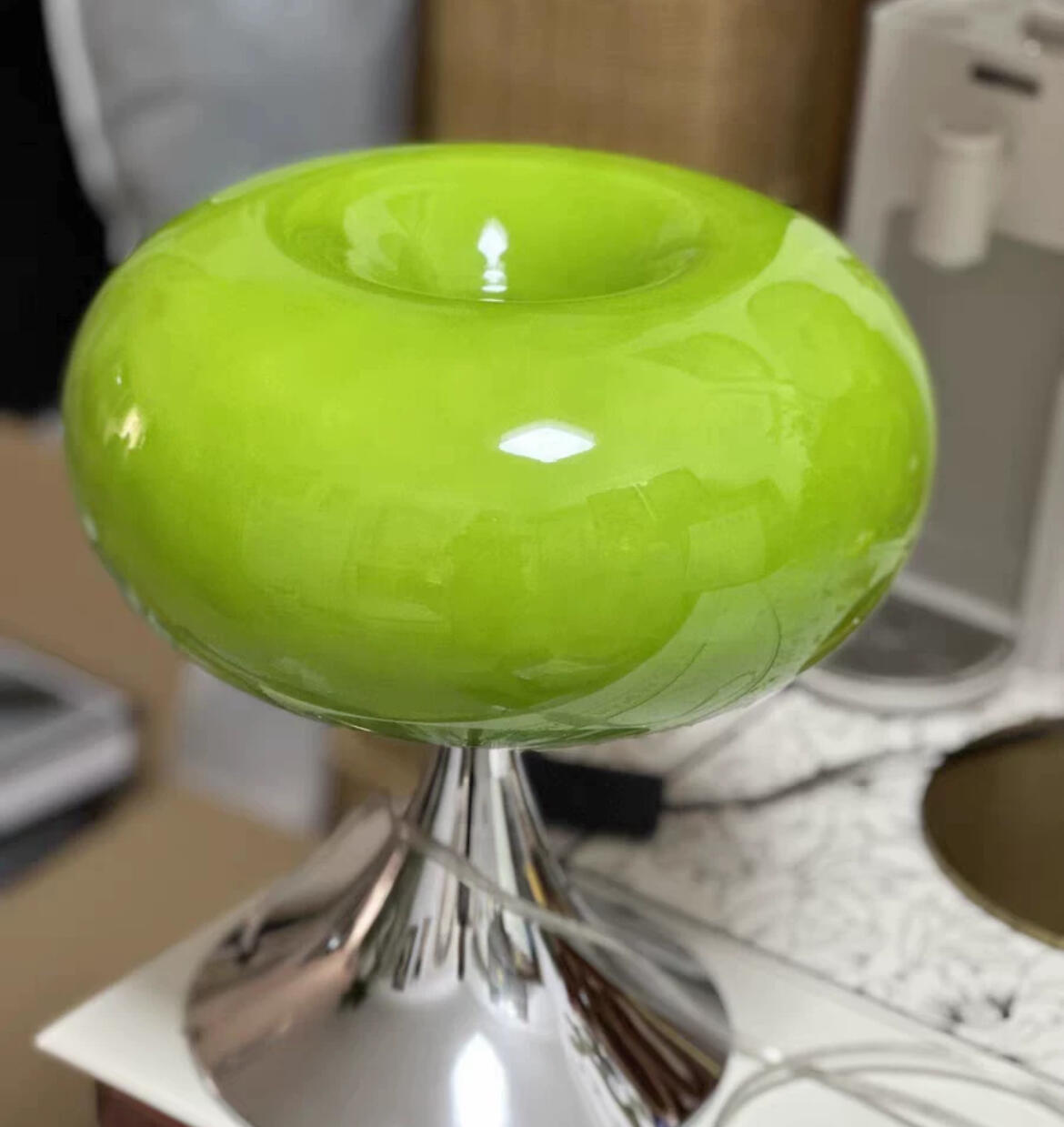 Lollipop Glass Table Lamp, customer photo