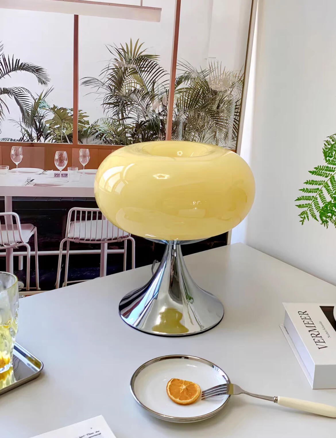 Lollipop Glass Table Lamp, customer photo