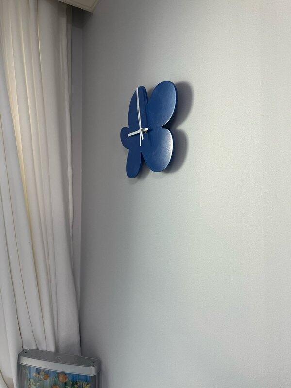 Nordic Wall Flower Clock, customer photo