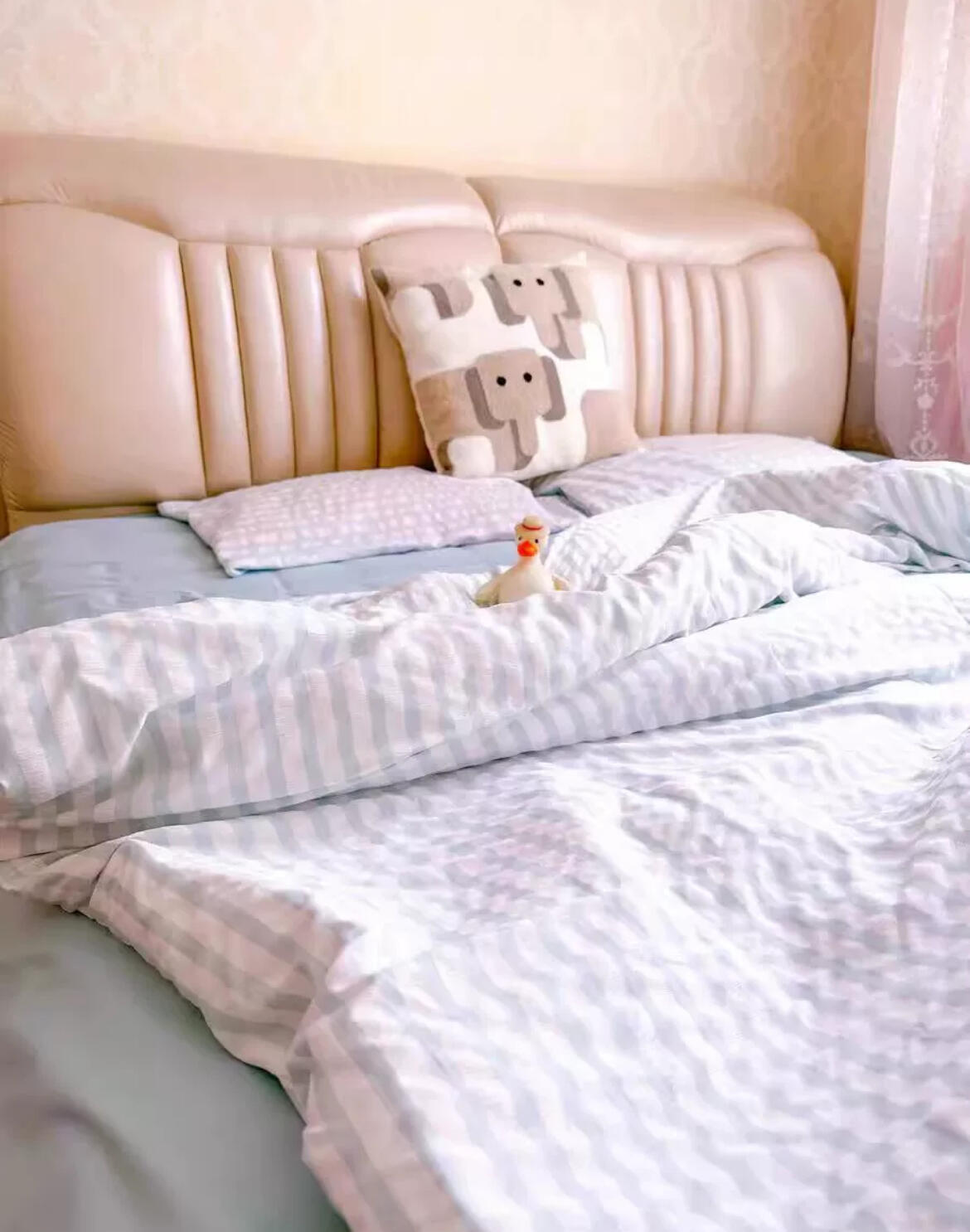 Pink Cozy Bedding Set, customer photo