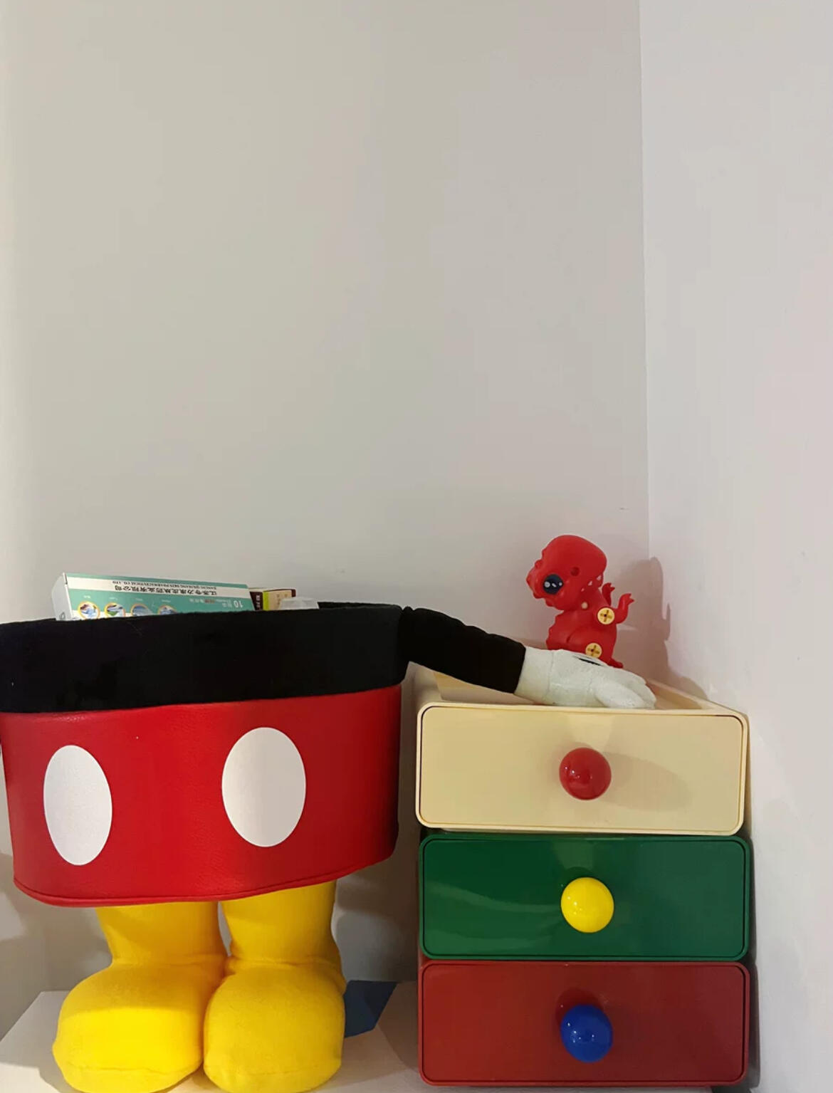 Retro Desktop Organizer with Drawer, customer photo