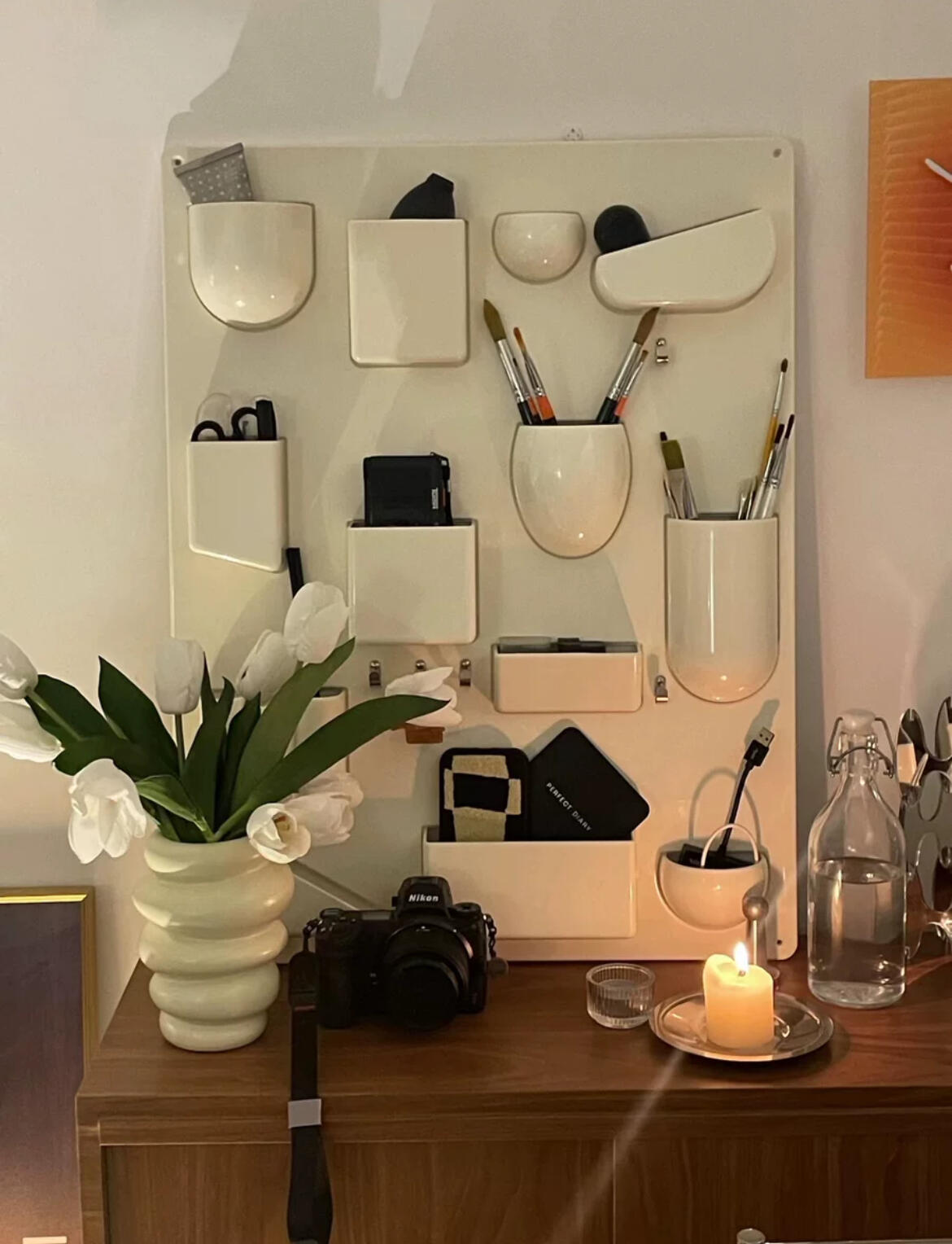 Wall Mounted Pocket Organizer, customer photo