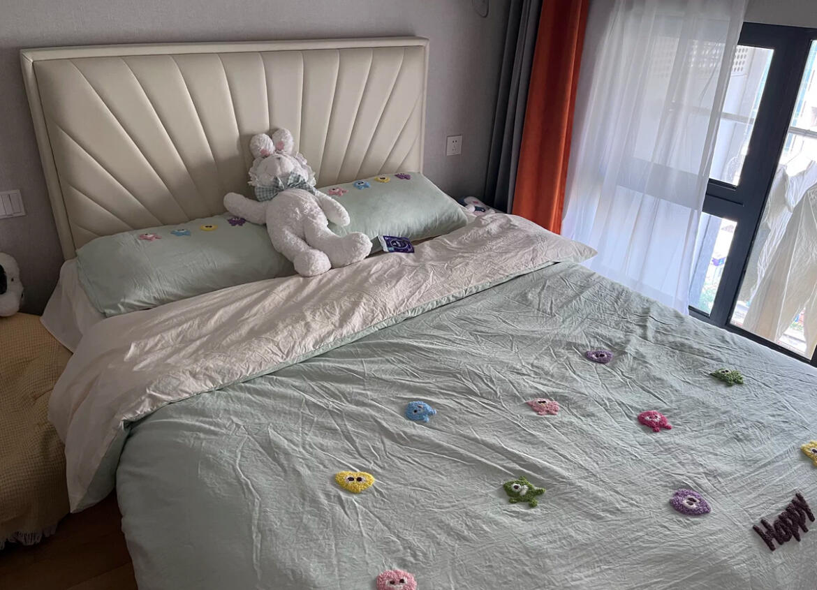 Cute Cartoon Bedding Set, customer photo