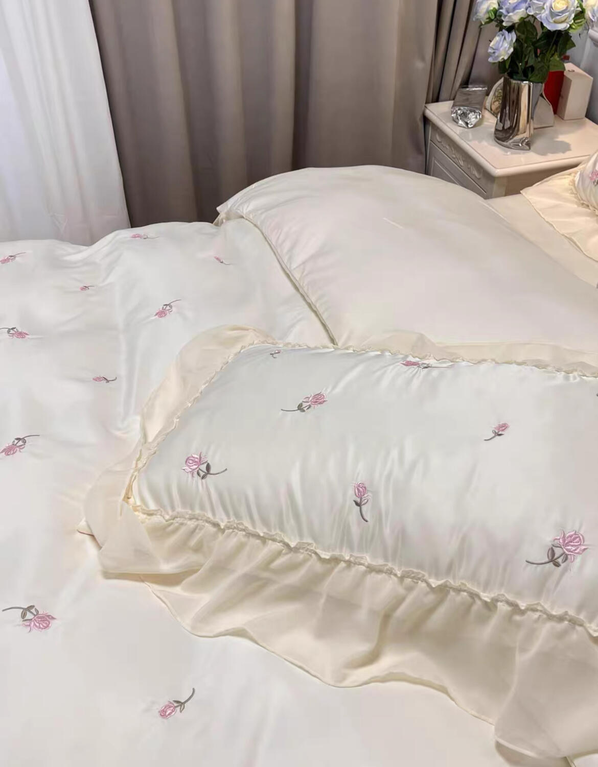 Coquette Rose Bedding Set, customer photo