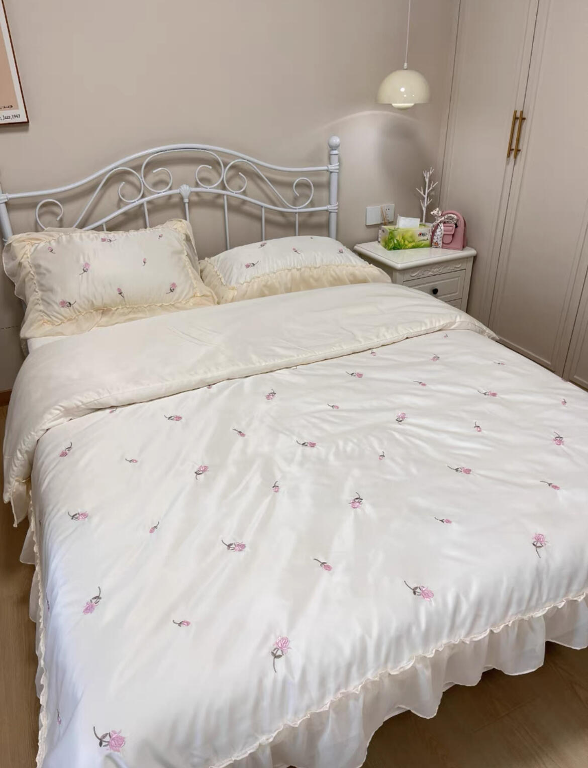 Coquette Rose Bedding Set, customer photo