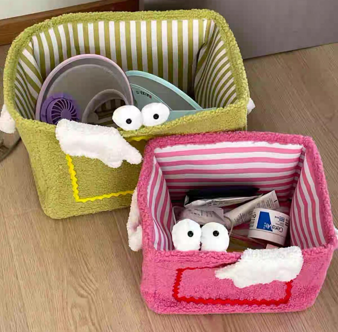 Cartoon Storage Basket, customer photo