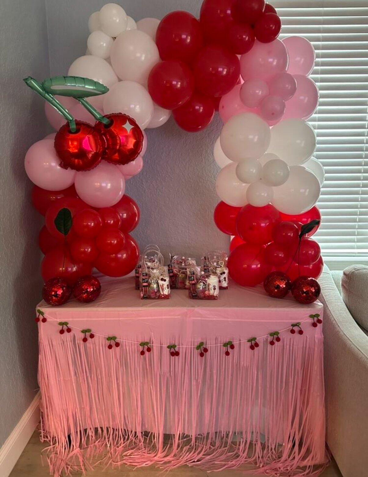 Red Cherry Disco Ball, customer photo