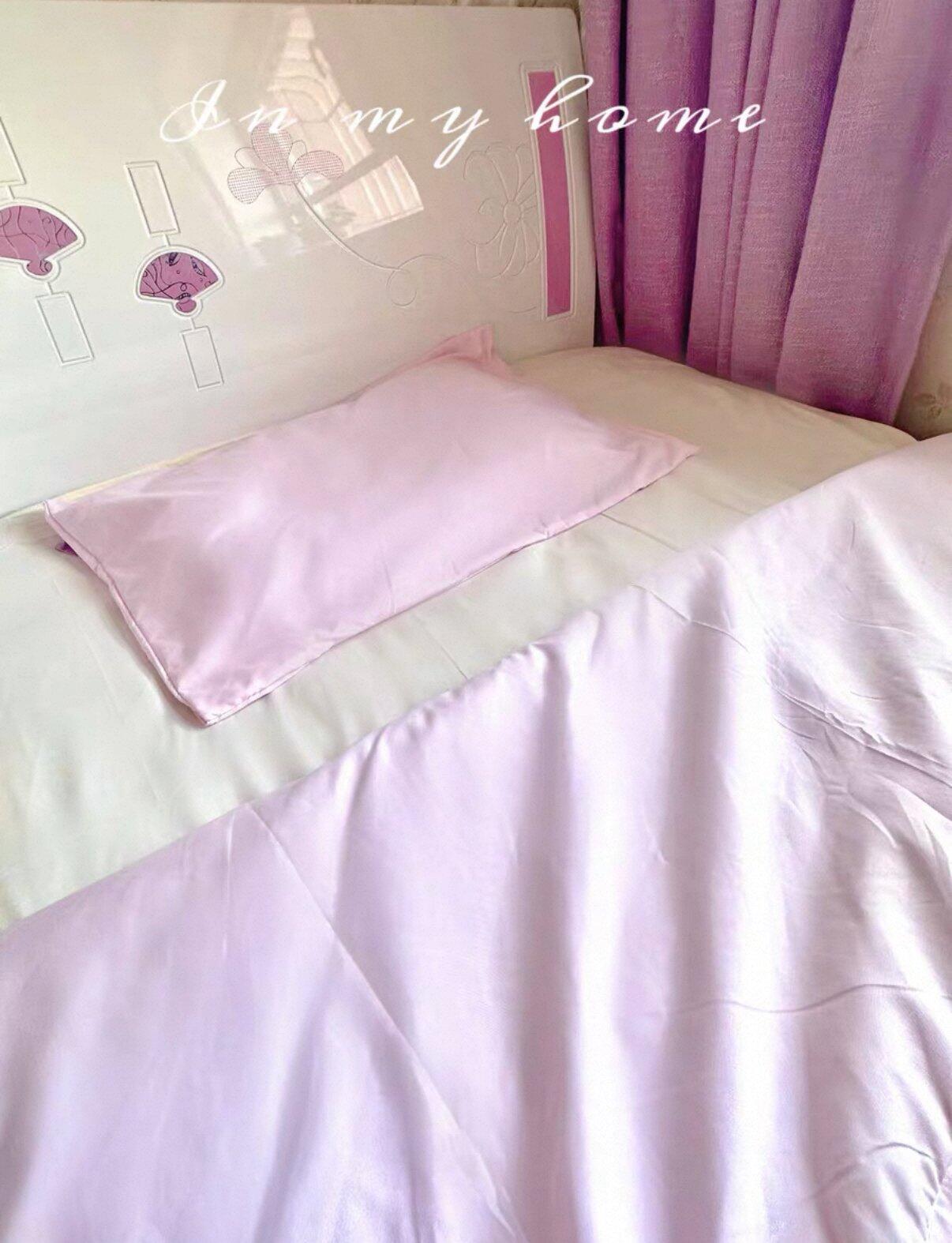 Blush Pink Duvet Cover Set, customer photo