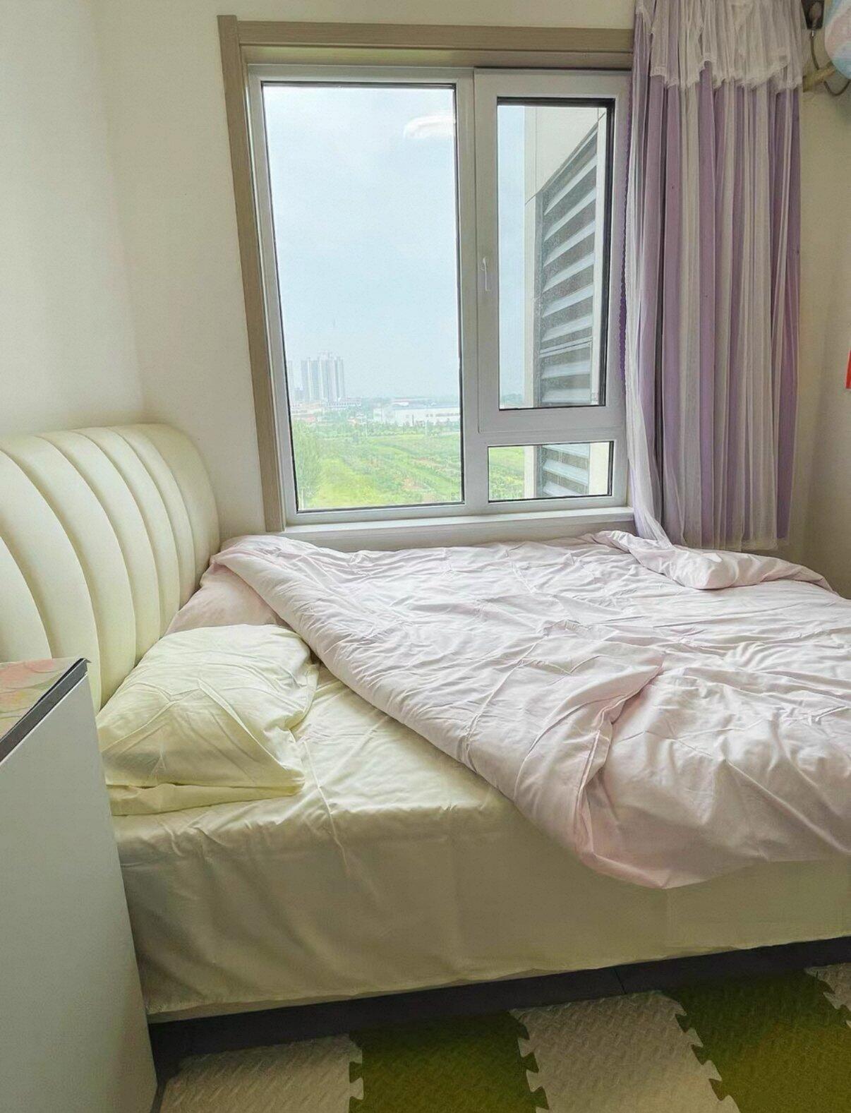 Blush Pink Duvet Cover Set, customer photo
