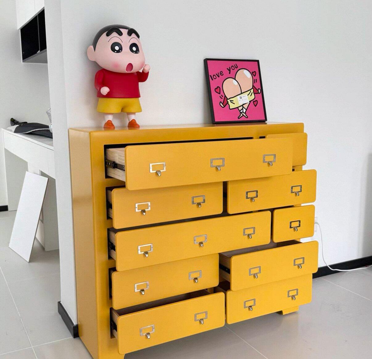 Pink 10-Drawer Dresser, customer photo
