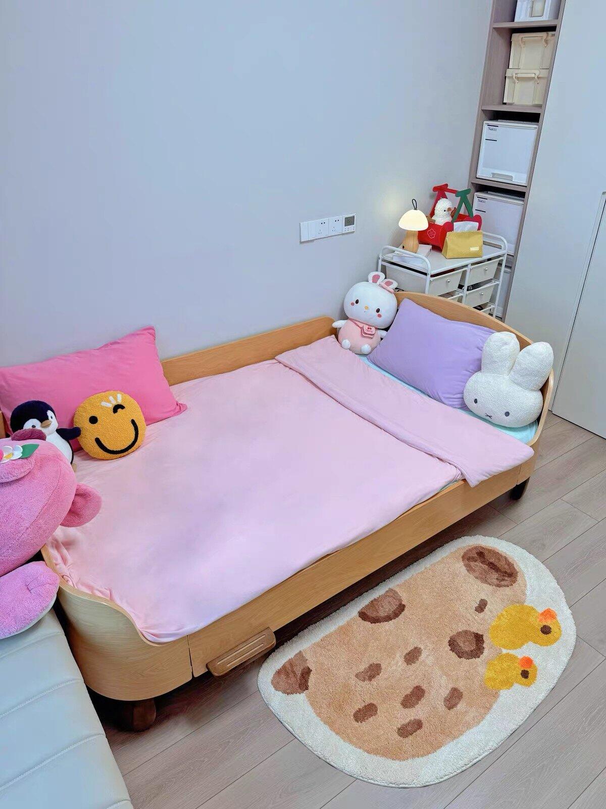 Pastel Pink Cotton Duvet Cover Set, customer photo