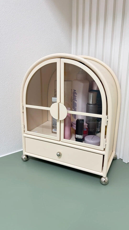 Arched Perfume Cabinet, customer photo