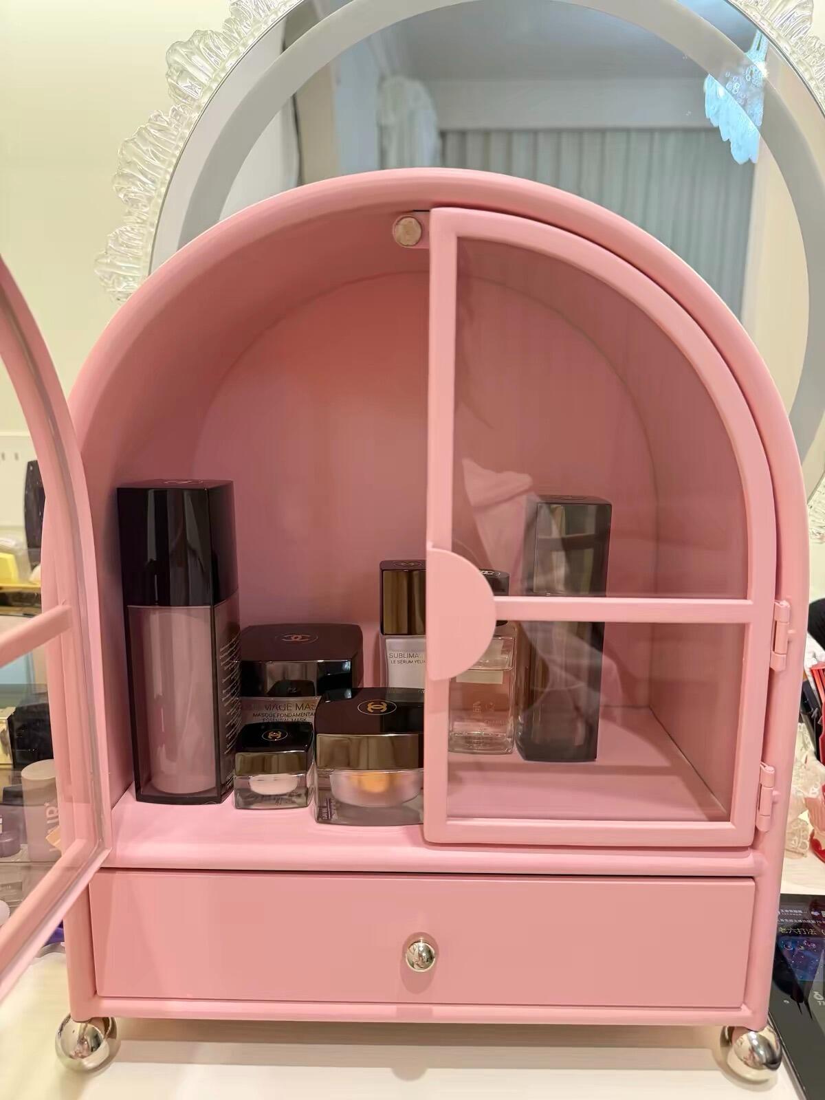 Arched Perfume Cabinet, customer photo