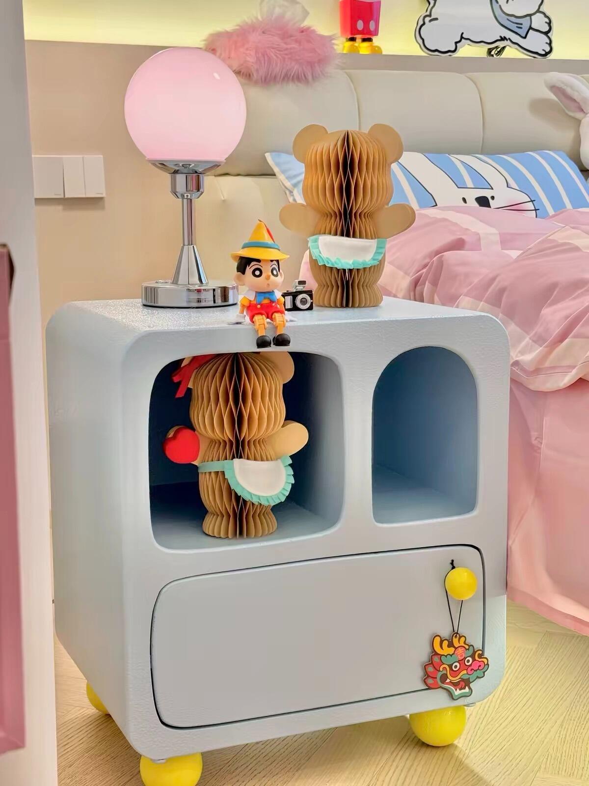 Pastel Arched Nightstand, customer photo