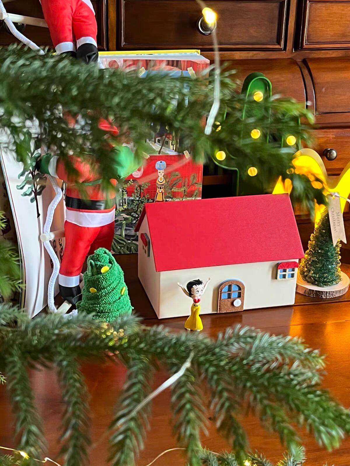 House Shaped Tissue Box Cover, customer photo